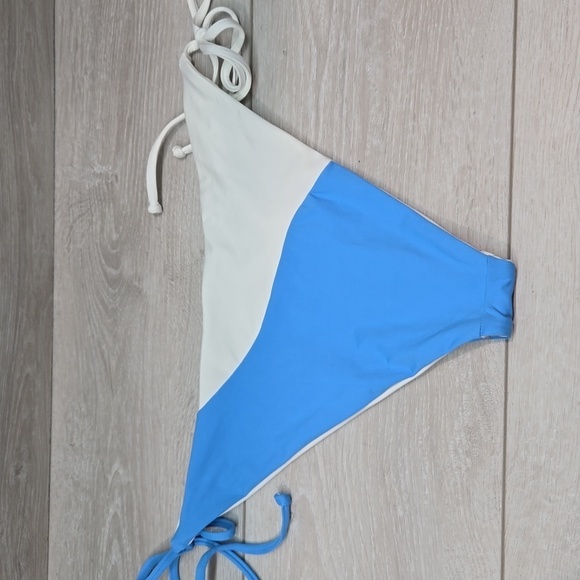 NWOT L Space Women Dani  Colorblock Side Ties Swim bottom sz L - Picture 7 of 7